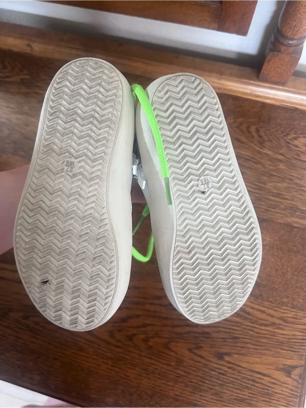 Worn once! Lola and the boys Kids High-Top Sneakers toddler 10 (27)